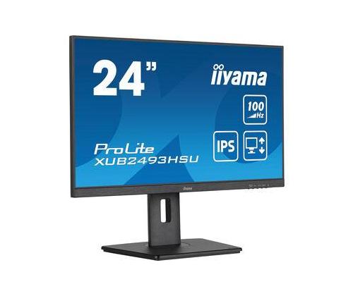 LCD-monitori IIYAMA 23.8" Business Panel IPS 1920x1080 16:9 100Hz Matta 1 ms Kaiuttimet Swivel Pivot...