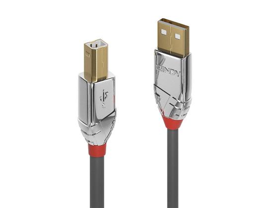 Kaabel USB2 AB 2M kroomitud 36642 LINDY