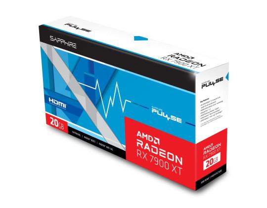 Näytönohjain SAPPHIRE AMD Radeon RX 7900 XT 20 Gt GDDR6 384 bit PCIE 4.0 16x Active 2xHDMI...