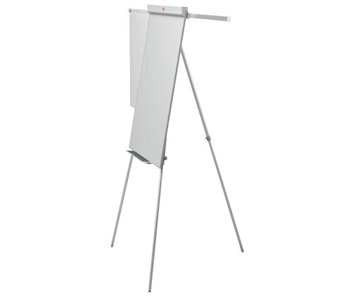 NOBO Impression Pro -valkotaulu kolmella jalalla 67x1100mm lisäkiskoilla