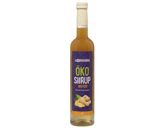LOODUSVÄGI Öko siirup ingveri 50cl