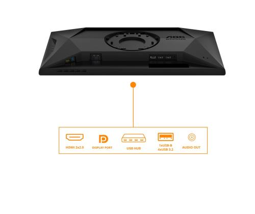 AOC 25G4SXU 24,5 tuuman nopea IPS FHD 310Hz