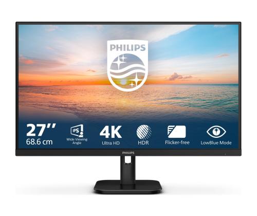 PHILIPS 27E1N1800A/00 27-tuumainen IPS 4K UHD -näyttö