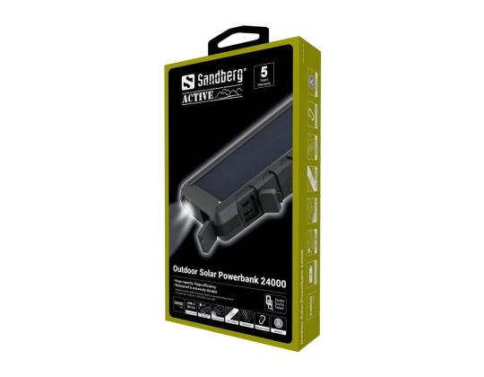 SANDBERG Outdoor Solar Powerbank 24000