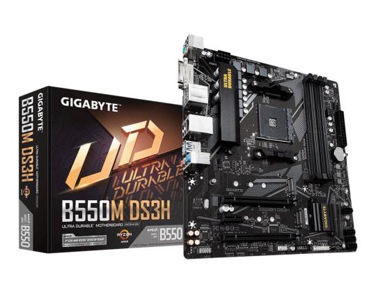 GIGABYTE B550M DS3H AMD -kanta AM4