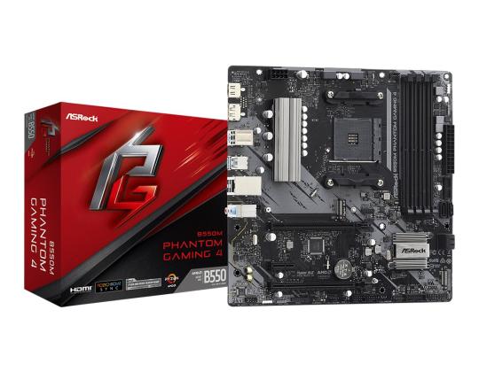 ASROCK B550M PHANTOM GAMING 4 AM4 Mt
