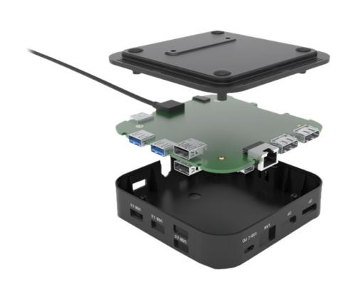I-TEC USB-C Dual Display -telakointiasema