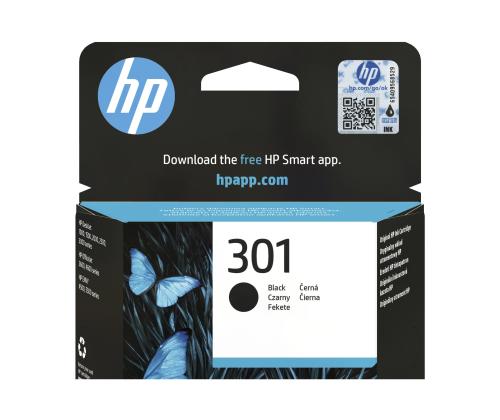 HP 301 mustekasetti musta DeskJet 1050 2050 DeskJet 1050 2050