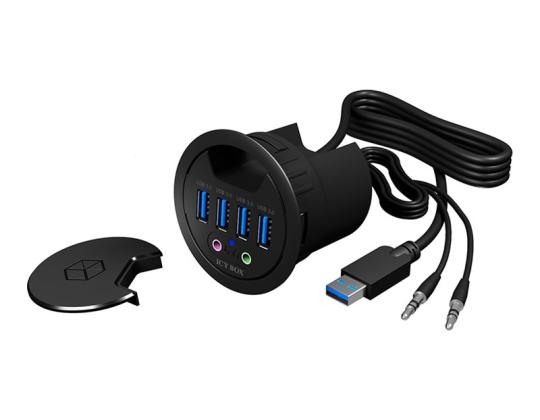 ICYBOX IB-HUB1403A IcyBox Desk Hub 4x US