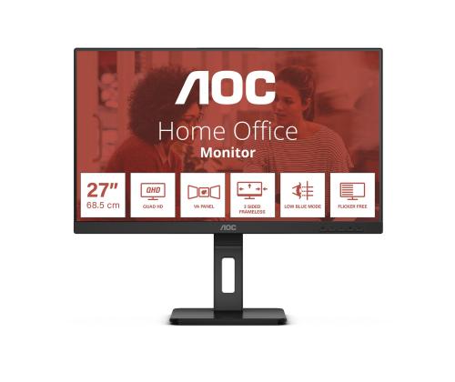 AOC Q27E3UMF 27-tuumainen QHD VA -näyttö