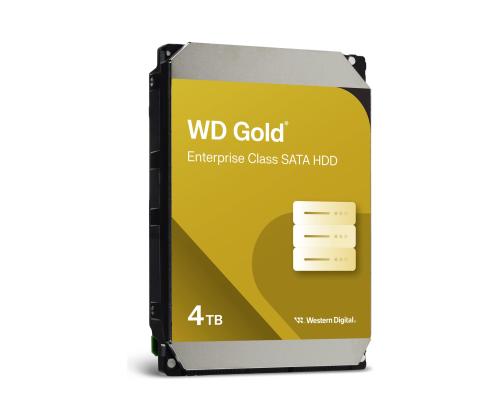 WD Gold 4TB SATA 6Gb/s 3,5 tuuman kiintolevyasemat