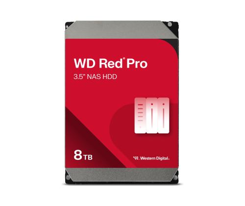 WD Red Pro 8TB 6Gb/s SATA HDD 3,5 tuuman kiintolevyasema