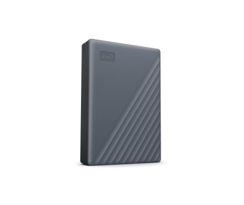 WD My Passport 4TB kannettava kiintolevy Harmaa