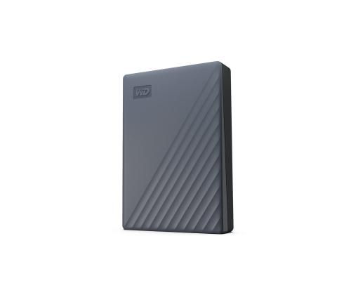 WD My Passport 4TB kannettava kiintolevy Harmaa