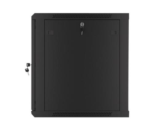 LANBERG Seinäkiinnike 19i 12U 600x600 musta