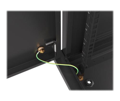 LANBERG Seinäkiinnike 19i 12U 600x600 musta