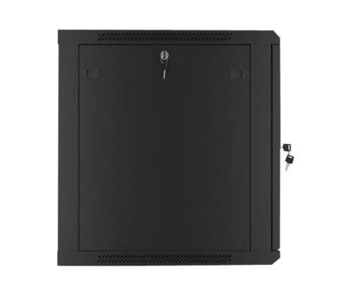 LANBERG Seinäkiinnike 19i 12U 600x600 musta