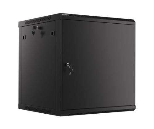 LANBERG Seinäkiinnike 19i 12U 600x600 musta
