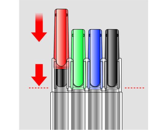 Merkkisetti STAEDTLER Lumocolor 311 S ei-pysyvä 4 väriä