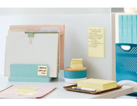 Viestilappukuutio 47,6x47,6mm Post-it 12x90l yellow