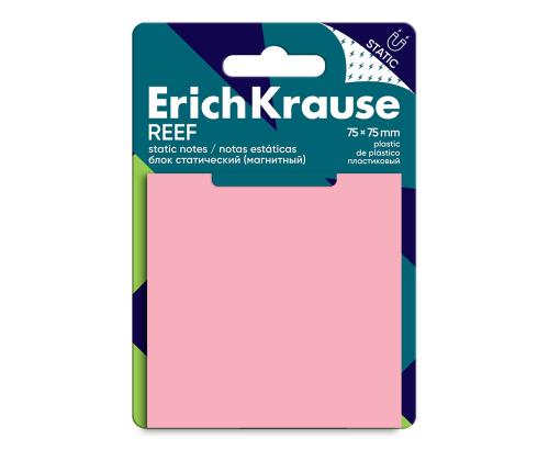 Muistiinpanopaperi 75x75mm ERICH KRAUSE pinkki 50 arkkia