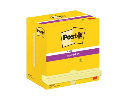 Viestilaput 76x127 Post-it 655 keltainen 12x90arkkia