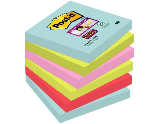 Viestilappu 76x76 Super Sticky 654 6v/pkt Cosmic