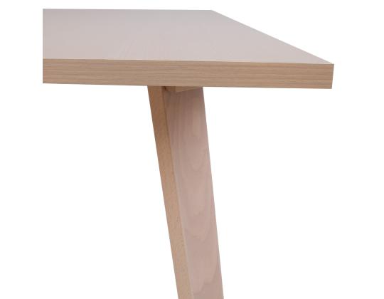 Ruokapöytä ADORA 150x90xH73cm, vaalea pyökki
