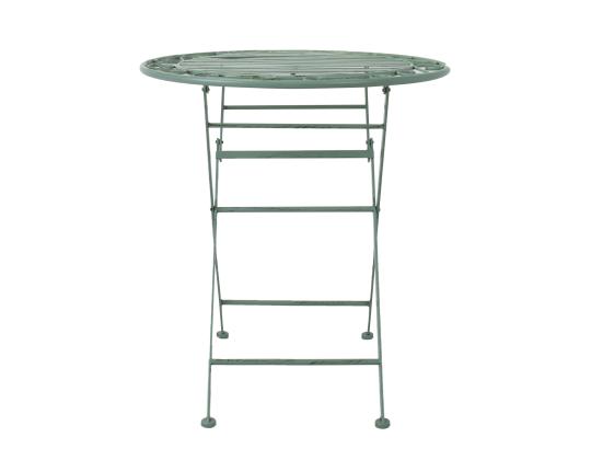 Pöytä MINT D70xH75cm, antiikkivihreä, taottu metalli