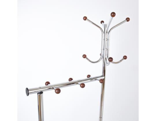 Stange FRAN kromi 60x30xH177cm, teräs, laminaattilevy