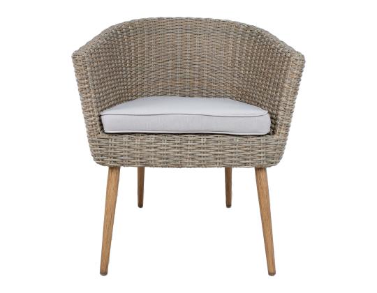 Tuoli NORWAY beeþ 61x62xH76cm, alumiinirunko, keinorottinki