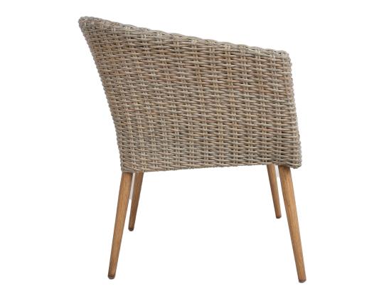 Tuoli NORWAY beeþ 61x62xH76cm, alumiinirunko, keinorottinki