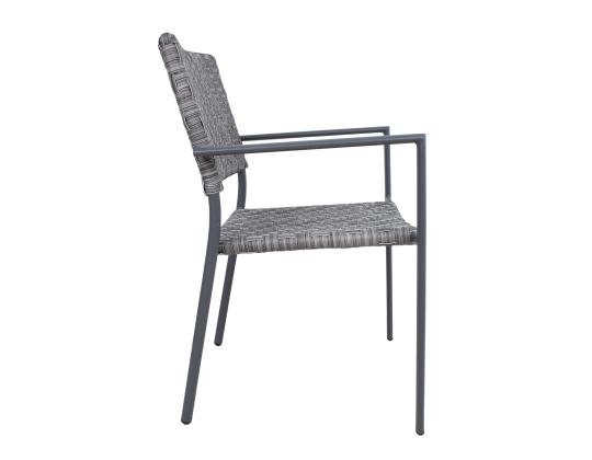 Tuoli CHEMNITZ harmaa, 54x58xH86cm, alumiini
