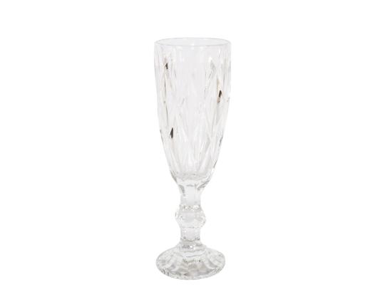 Samppanjakuppi CORAL, 180ml, D6xK20cm, läpinäkyvä