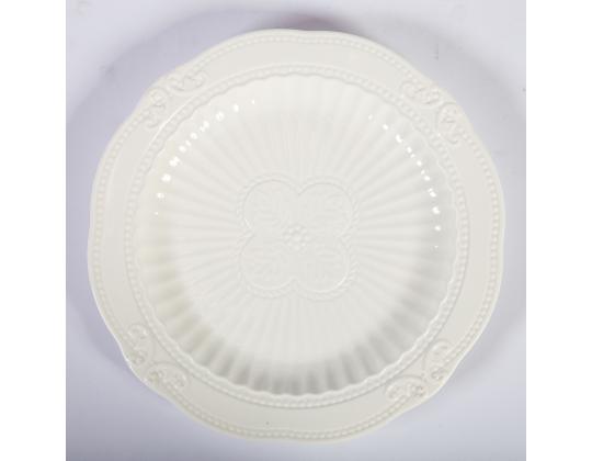 Paistinlautanen SOFIA, D26,5cm, valkoinen