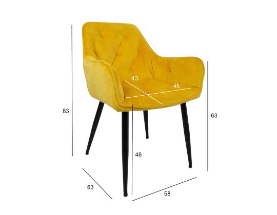 Työkalu BRITA 58x63H83cm, kollane samat