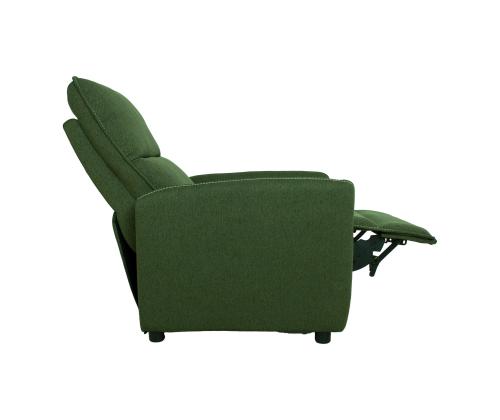Nojatuoli ZAC push back lepotuoli 74x95xH101cm, vihreä