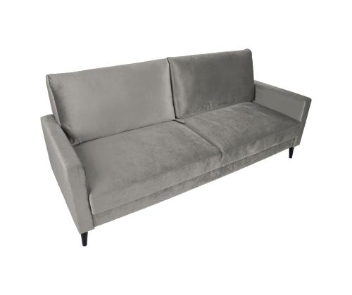 Sohvasänky ANNA pyykkilaatikolla 222x86xH98cm, beige sametti