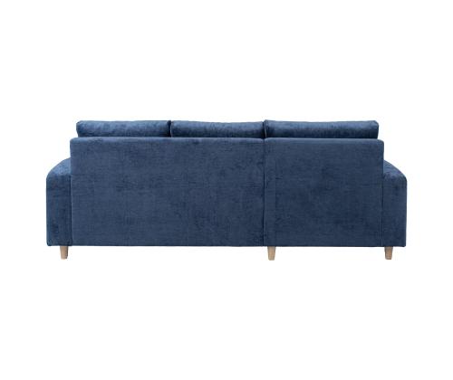 Kulmasohva KARL VN 240x154/89xH92cm, tummansininen
