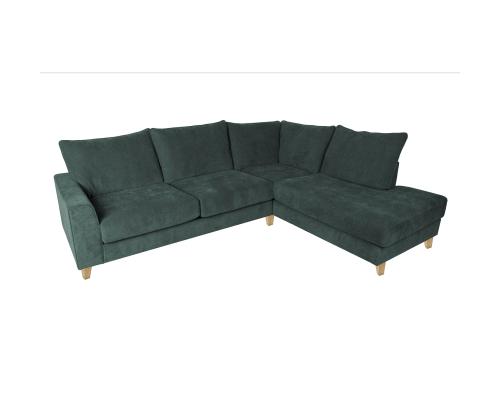 Kulmasohva LAYLA PN 265x94x208xH90cm, vihreä