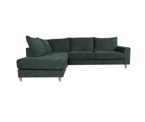 Kulmasohva LAYLA VN 265x94x208xH90cm, vihreä