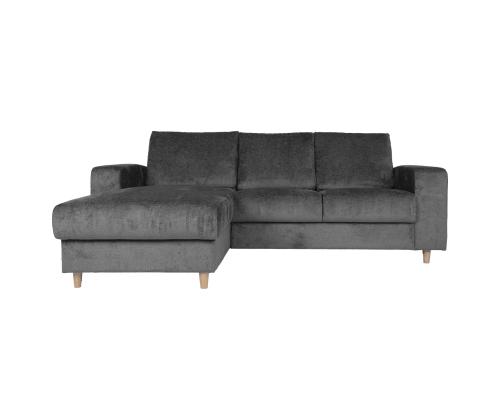Kulmasohva KARL VN 240x154/89xH92cm, harmaa