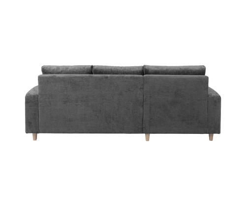 Kulmasohva KARL VN 240x154/89xH92cm, harmaa