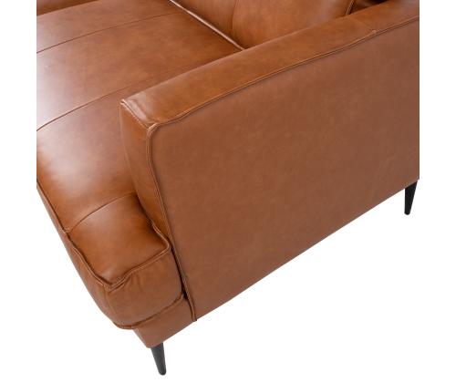 Sohva LEO 194x86xH85cm, vaaleanruskea