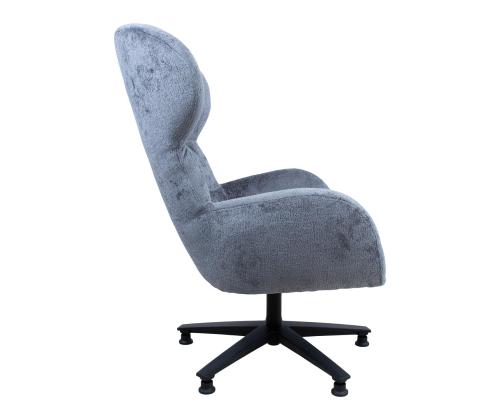 Nojatuoli KAROLINA 78x84,5xH104,5cm, harmaa