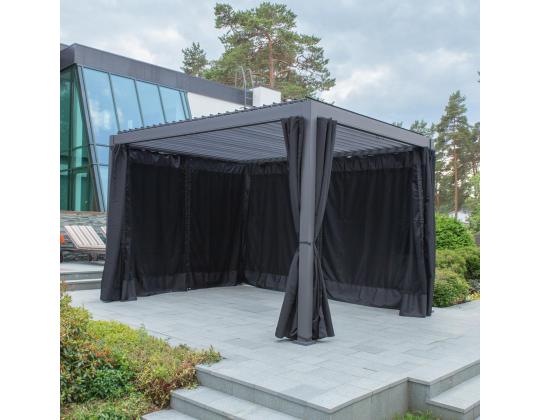 Polyesteriverhot kuomulle MIRADOR-111 3x4m, musta