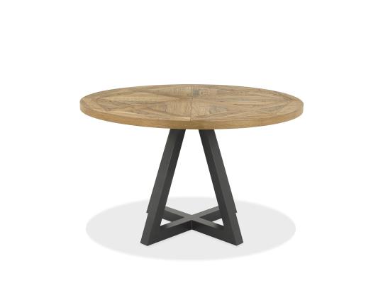 Ruokapöytä INDUS D125xH76,6cm, tammi