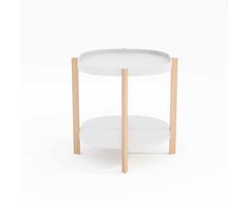 Hylly NORAH 50x50xH55cm, valkoinen