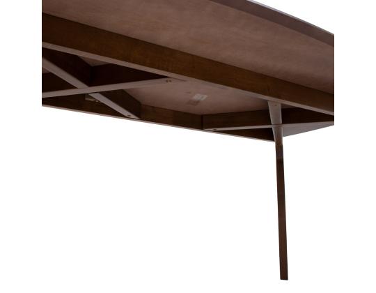 Ruokapöytä HAYDIE 150x90xH75cm, pähkinä