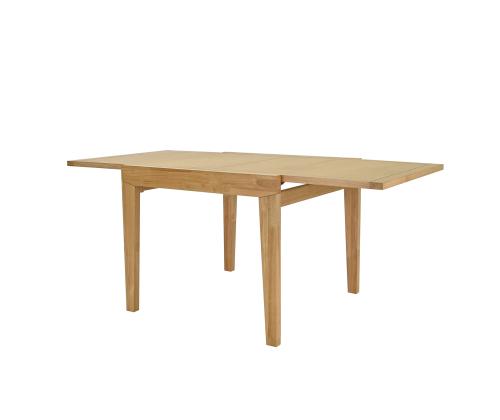 Ruokapöytä BOWEN 90+90x90xH76cm, tammi